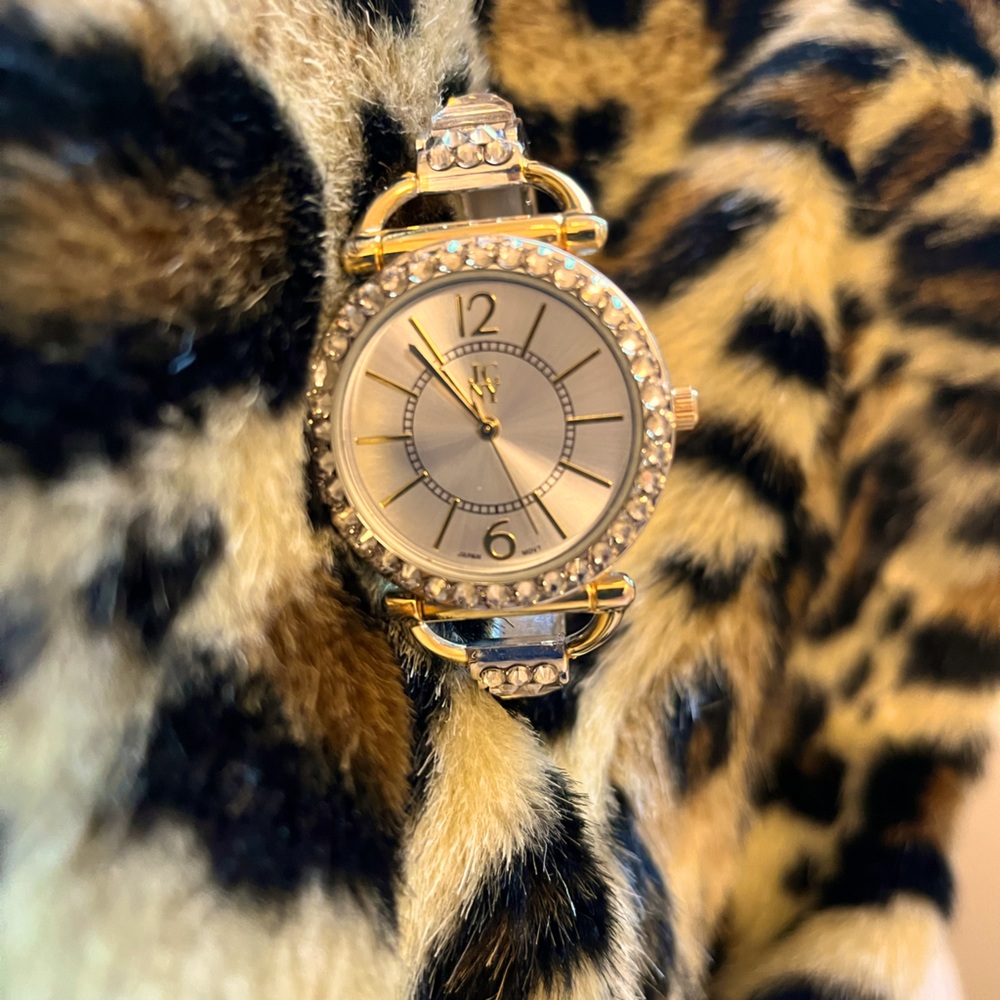 Jimmy Crystal embellished watch